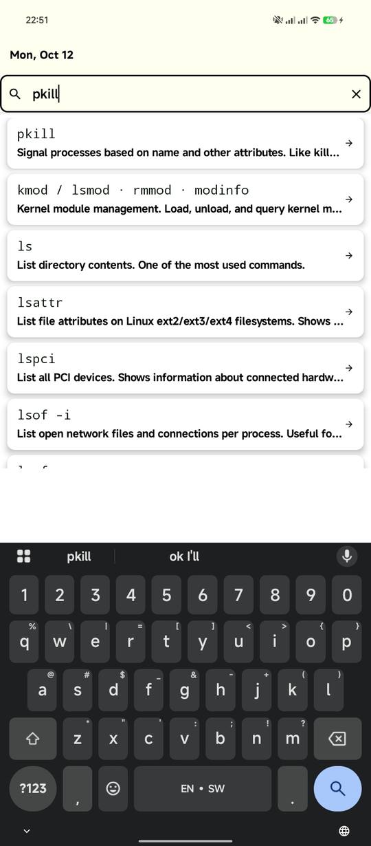 Linux Master intent search results for pkill